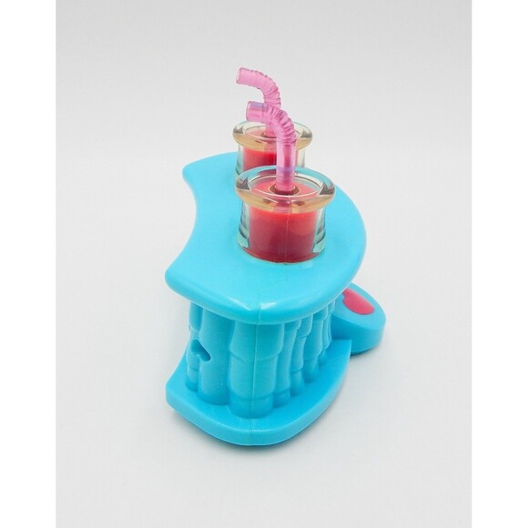 My Little Pony Butterfly Island Drink Stand Part Blue Tiki Bar Replacement - Picture 4 of 6